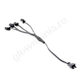 Conector splitter tip b pentru fir neon el-wire model 4 iesiri